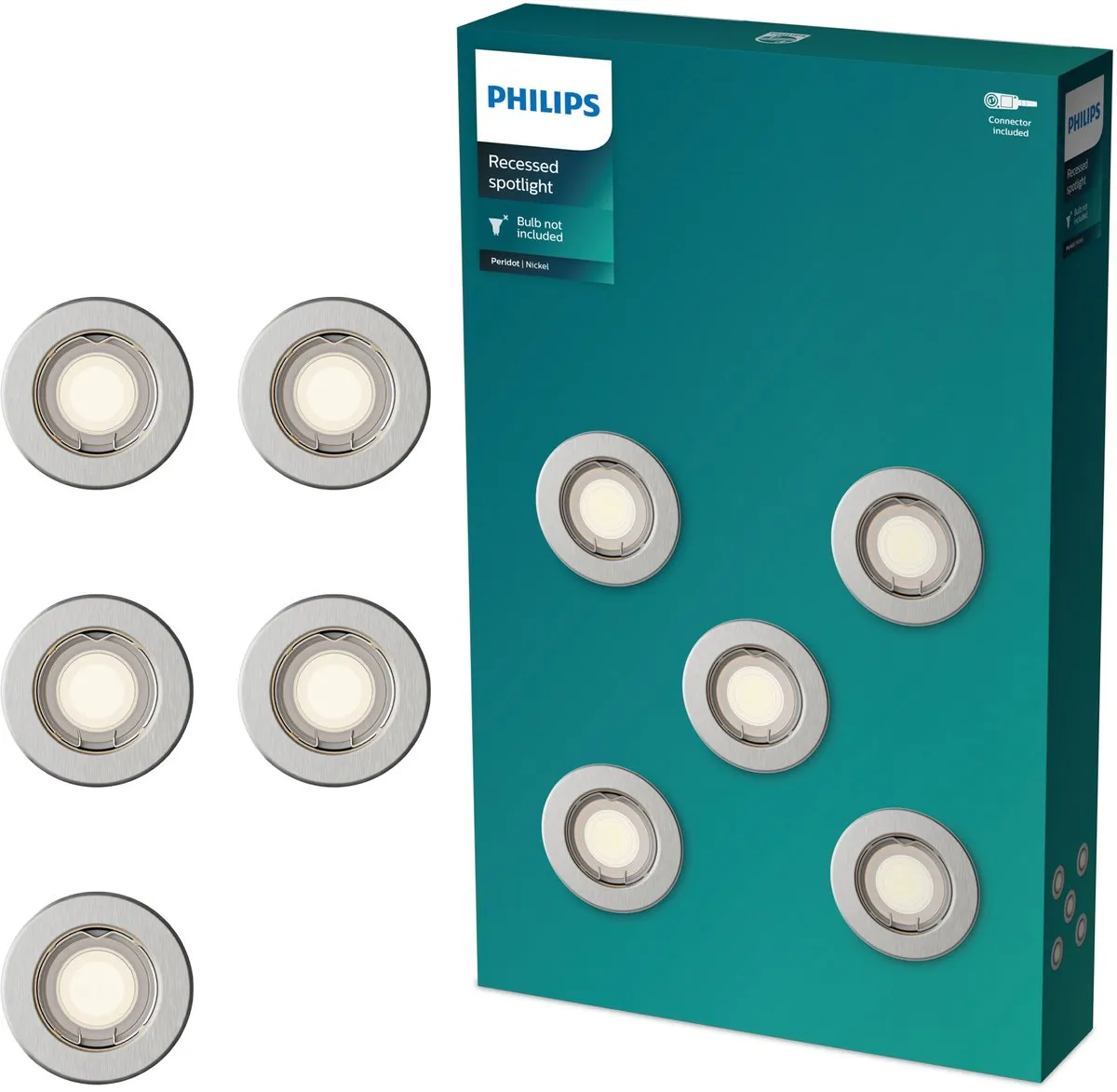 Philips Peridot Inbouwspot GU10