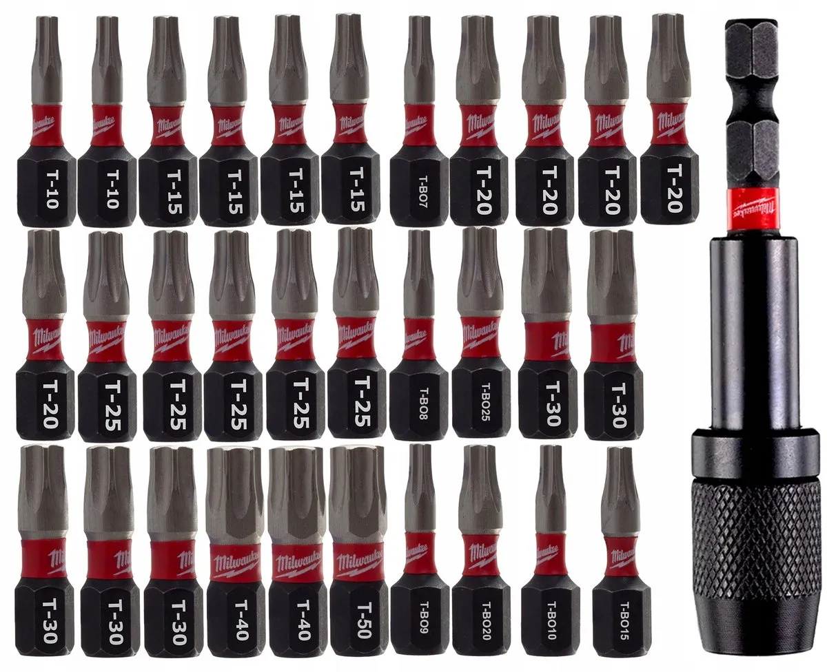 Milwaukee SHOCKWAVE Torx T20 Bitset 32-delig