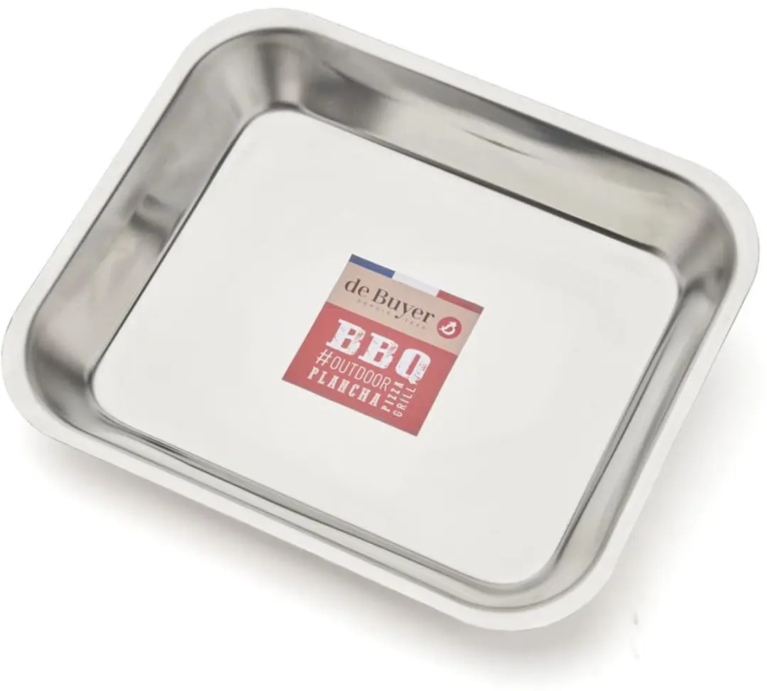 DeBuyer 3283.3 Marineerbord - 30x25cm - Roestvrij staal