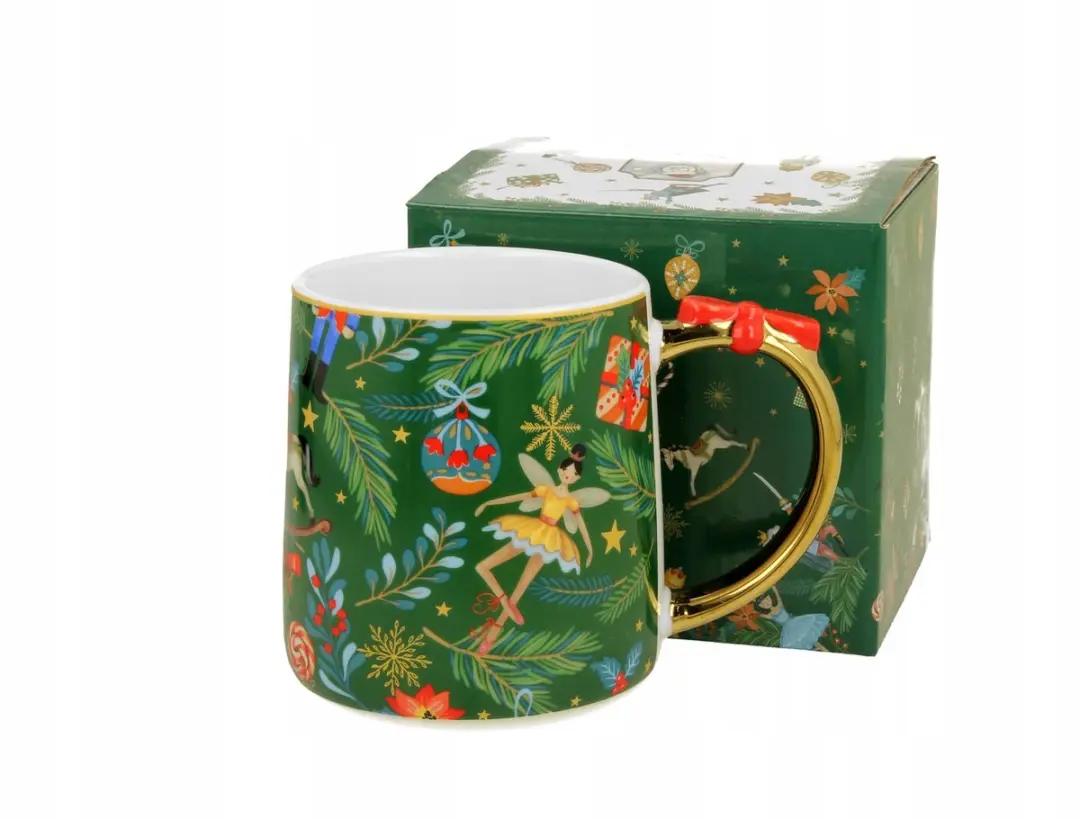 Duo Kerstmok Porseleinen 450ml