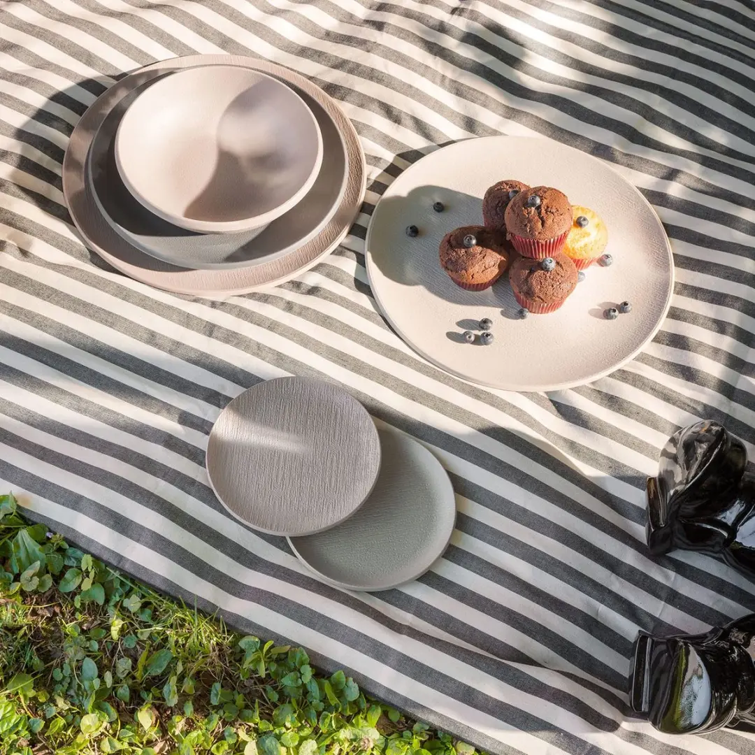 Kartell Trama Schotelset 4 Stuks - Donkergrijs