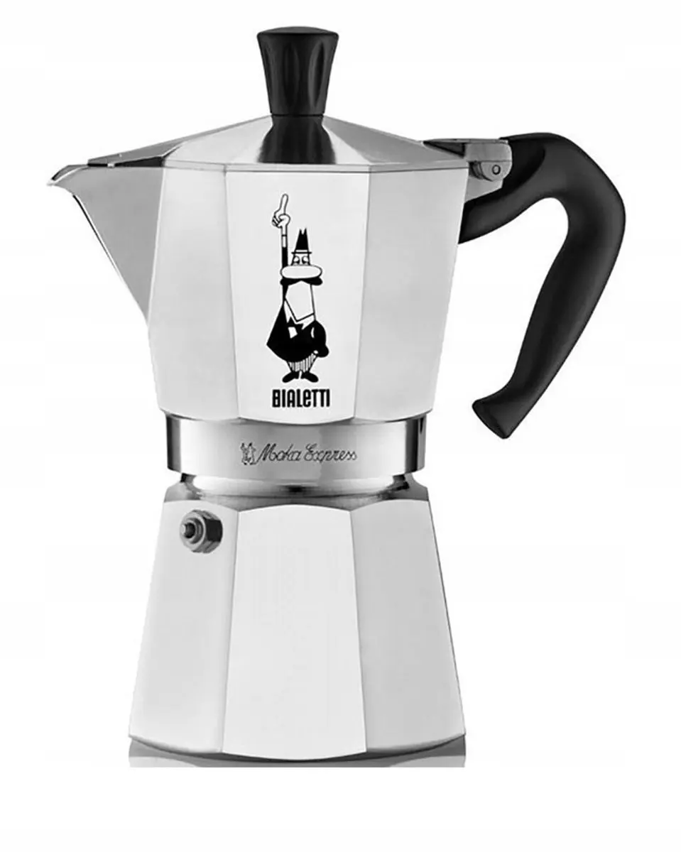 Bialetti Moka Express Koffiezetter 3 Kopjes - Grijs - afbeelding 5 van 5