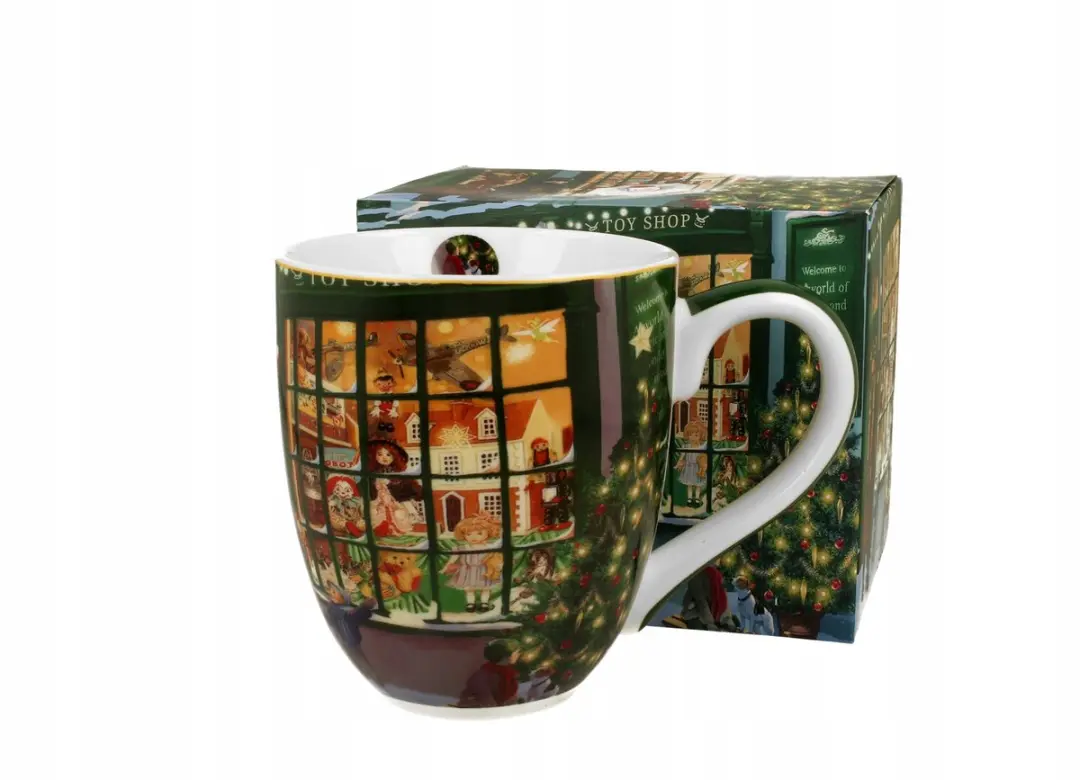 Duo XXL Porseleinen Kerstmok 1000ml