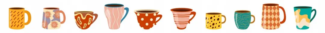 Duo XXL Porseleinen Kerstmok 1000ml - Multicolor