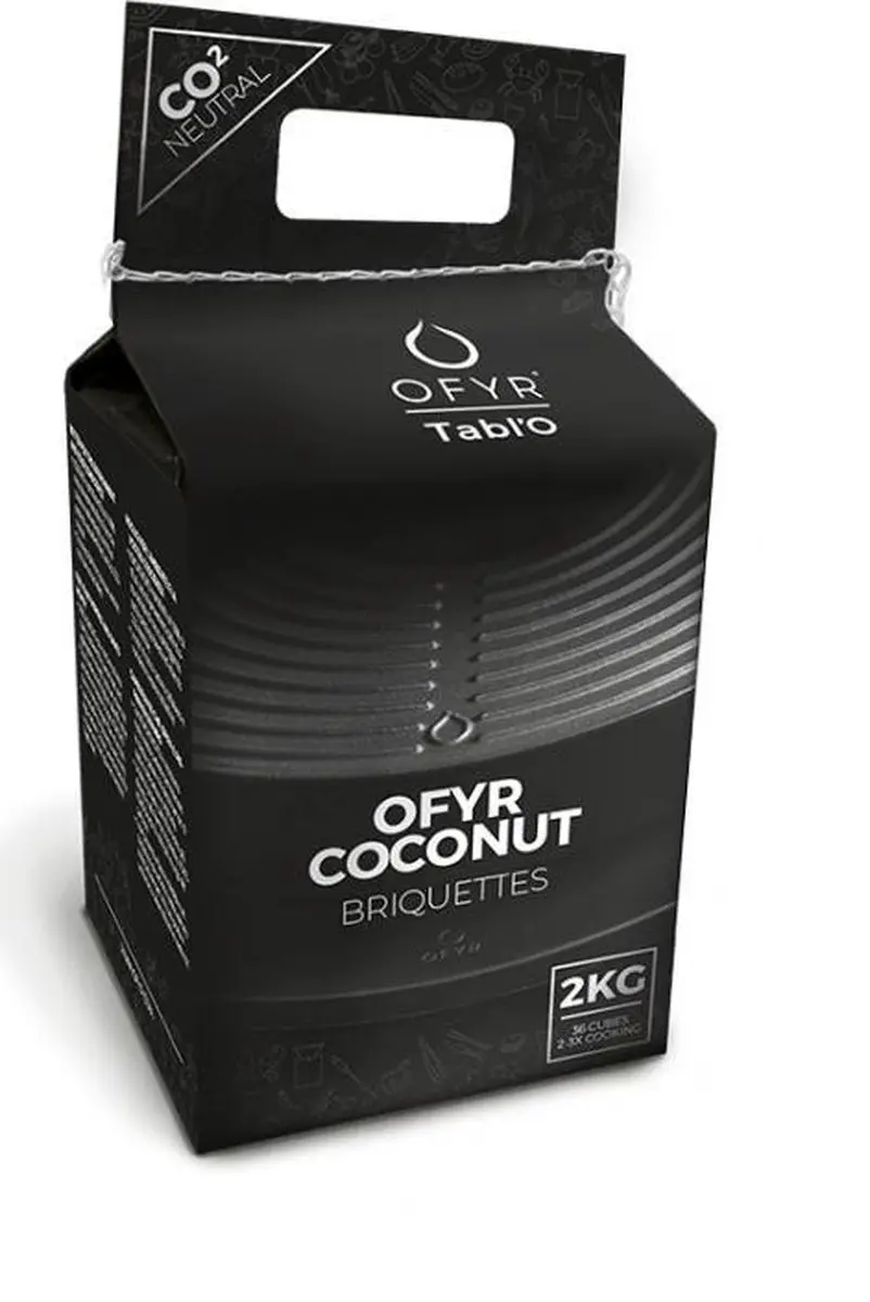 Ofyr Kokosnoot Briketten 12kg (6x2kg)