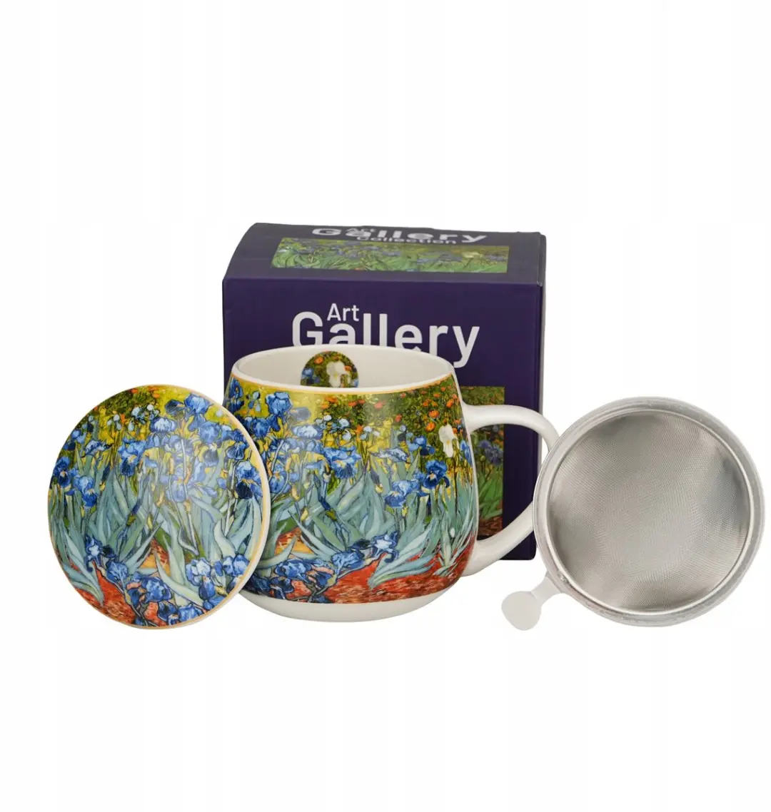 Duo Van Gogh Irissen Mok met Infuser 430ml