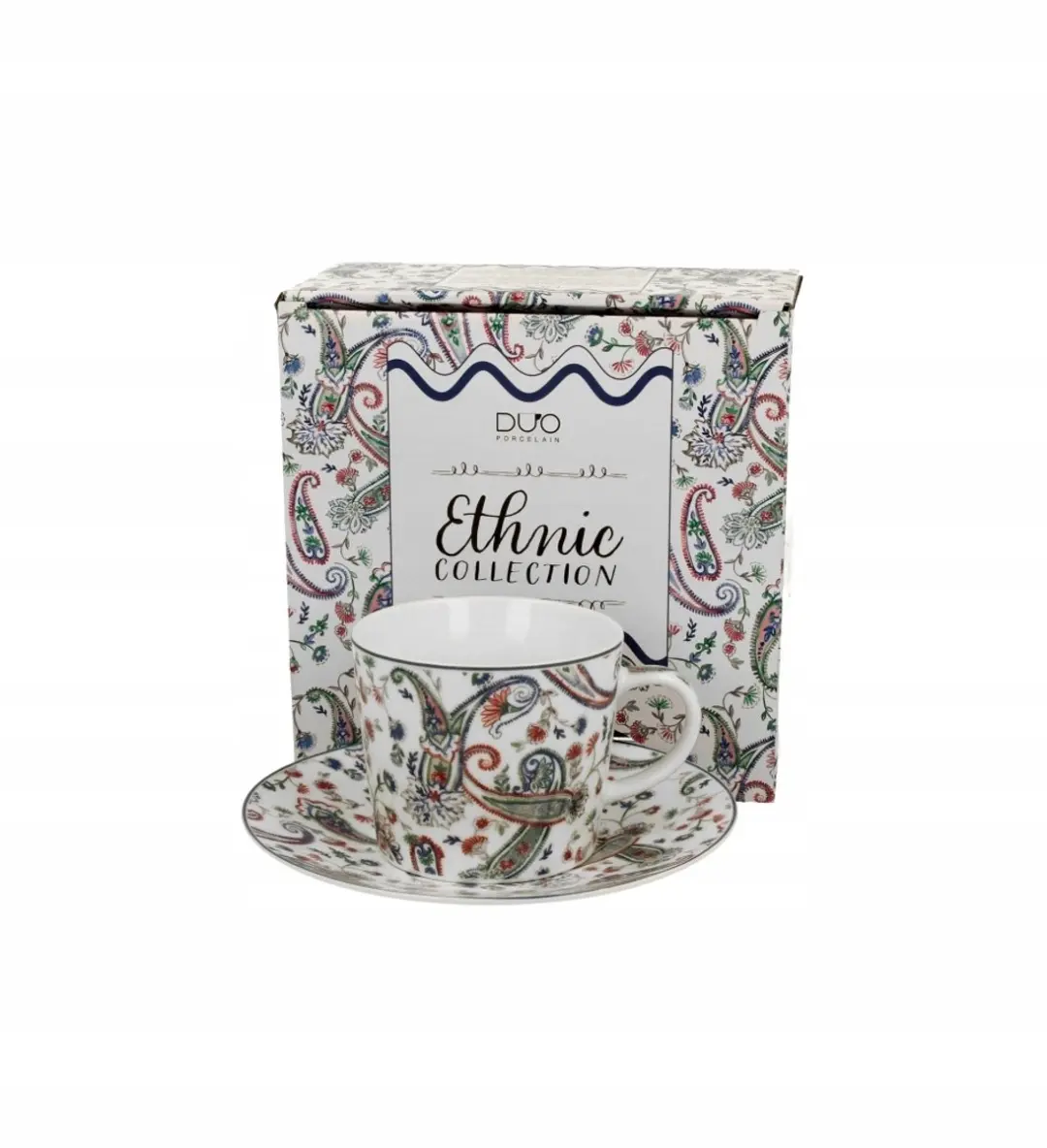 Duo Liberty Porseleinen Kop & Schotel 240ml