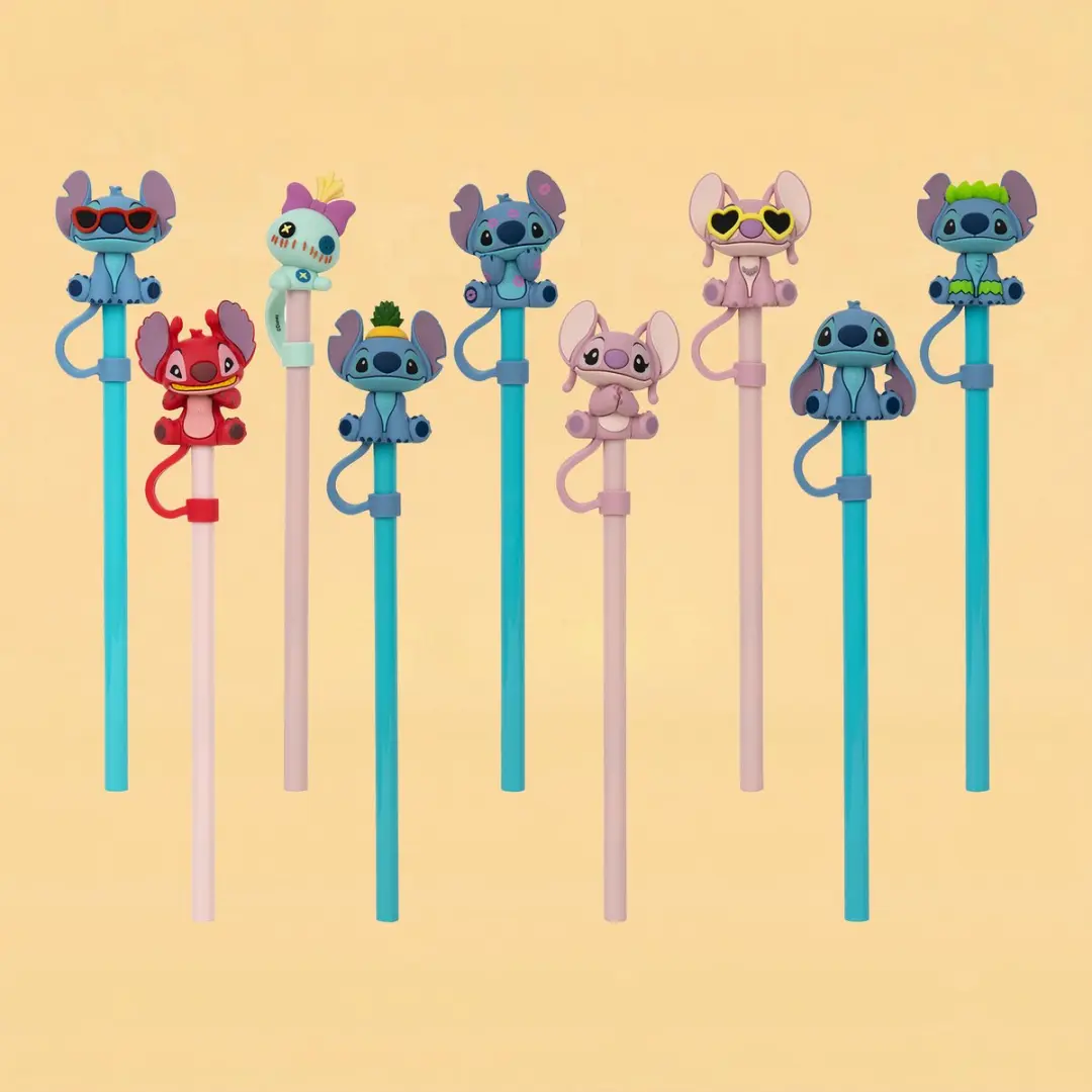 Paladone Disney Stitch Rietje met Topper - Multicolor