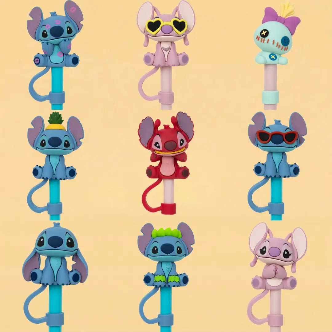 Paladone Disney Stitch Rietje met Topper - Multicolor