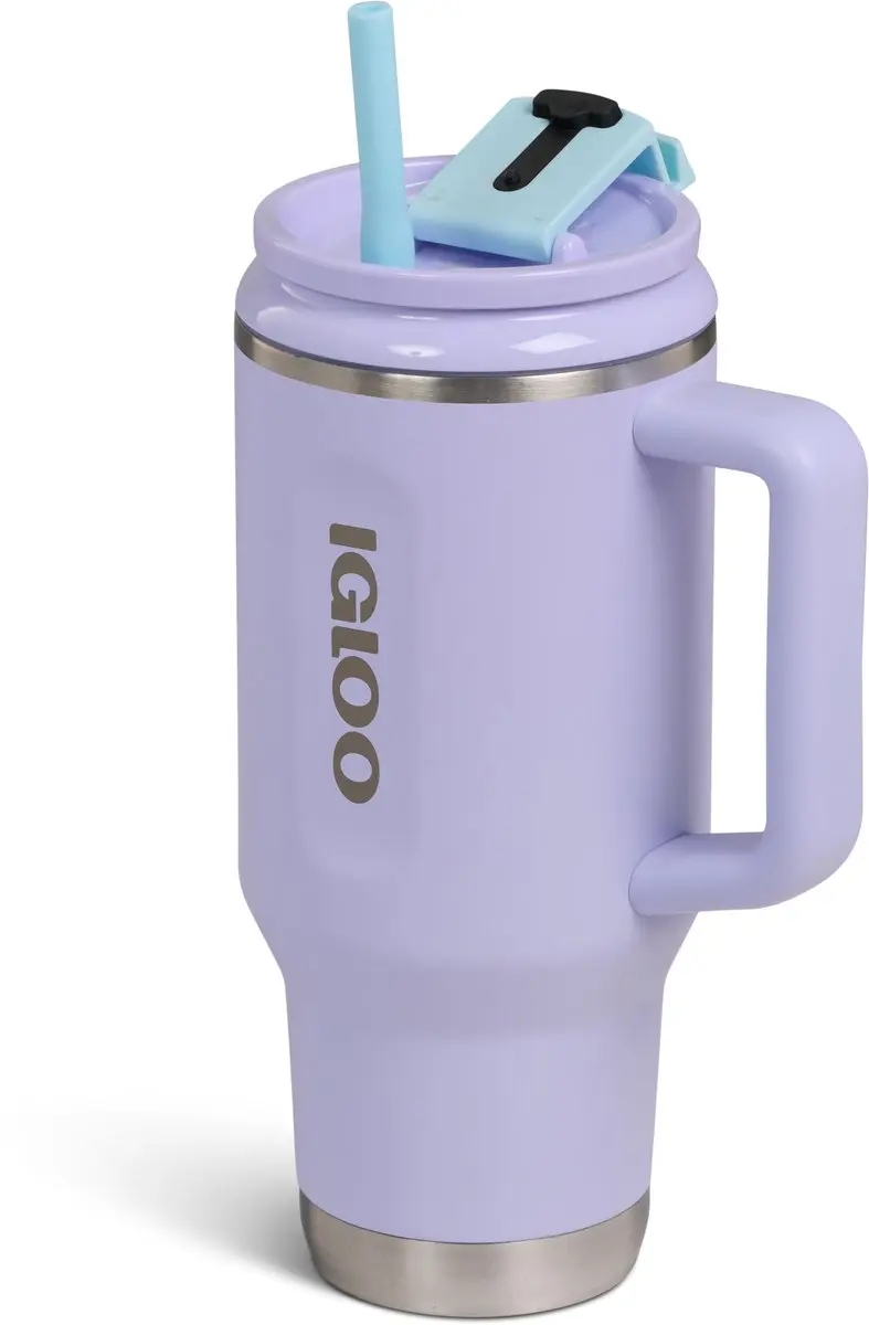 Igloo Flip 'n' Sip Drinkbeker 946ml - Lila - afbeelding 6 van 6