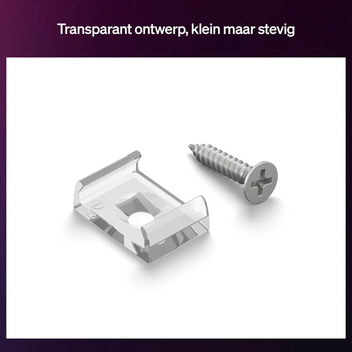 Philips Hue Flux Montagebeugels - 10 Stuks