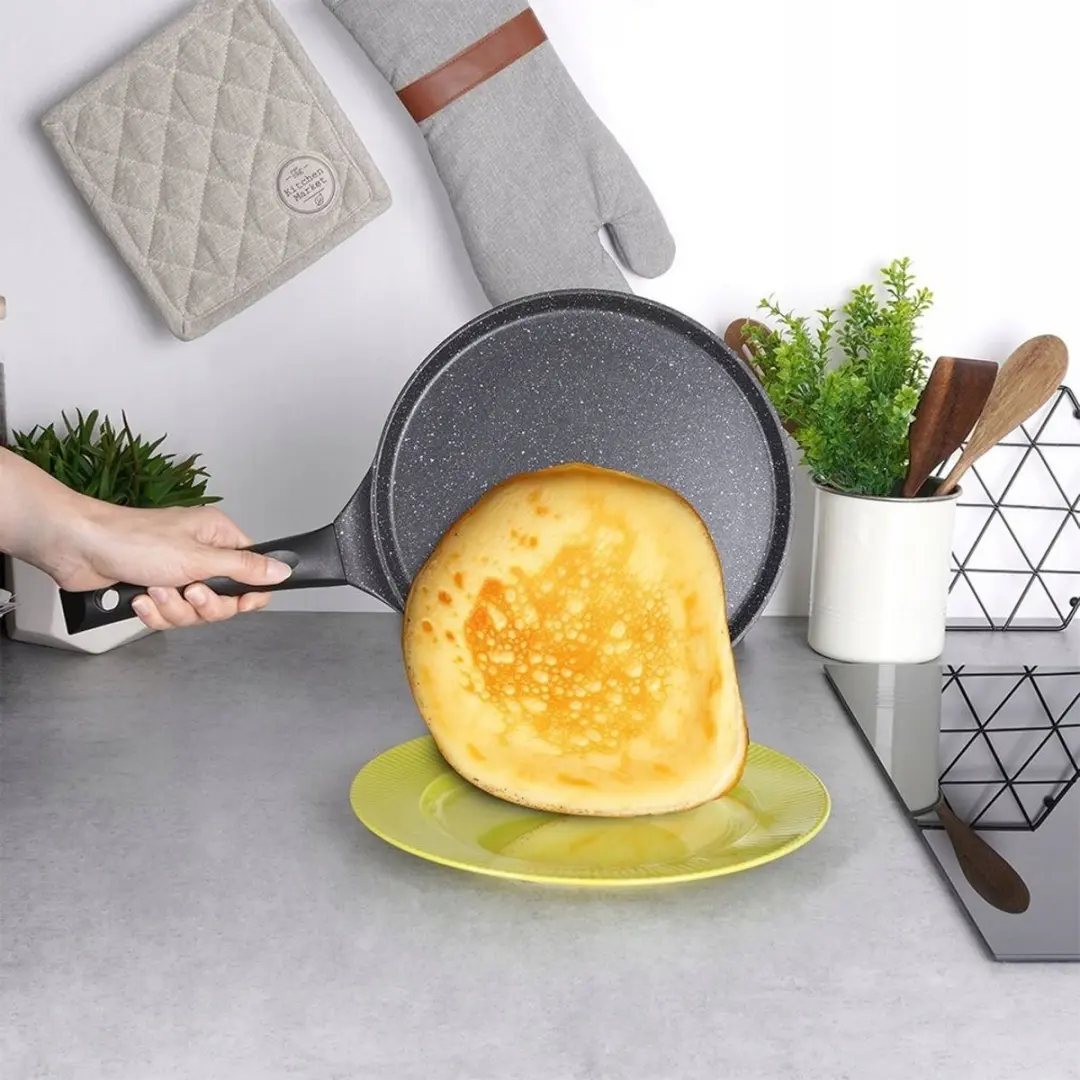 Orion Grande Granieten Pan 27cm - Zwart