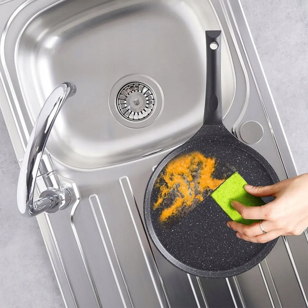 Orion Grande Granieten Pan 27cm - Zwart