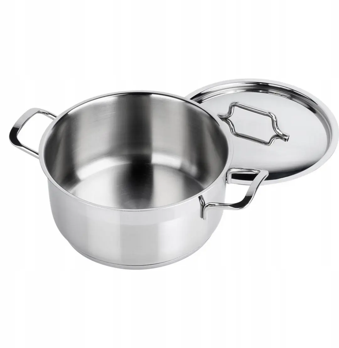 Orion RVS Pan 20cm 3L - Inductie & Gas - Silver