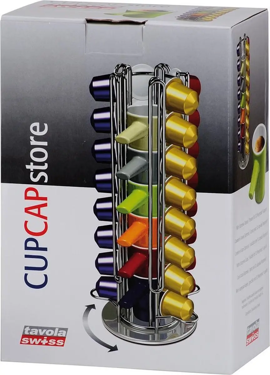 Bredemeijer Cap & Cup Store 1485 - 24 Stuks - Zilver