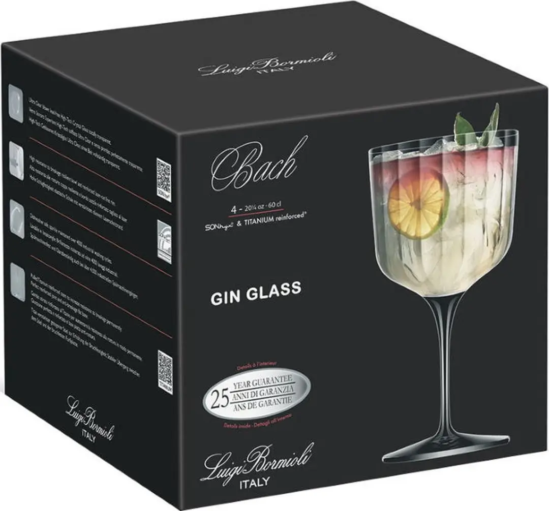 Luigi Bormioli Bach Cocktailglas 60cl - 4 Stuks