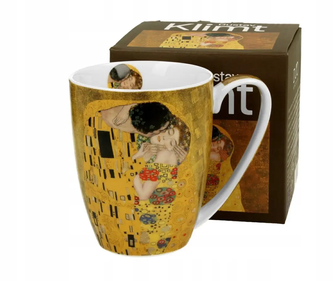 Duo Klimt The Kiss Porseleinen Mok 350ml - Multicolor