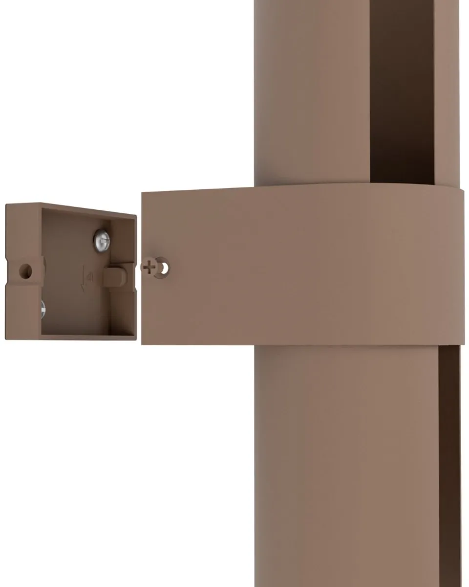 Eglo Montelauro Wandlamp Buiten 32cm - Roestbruin - Instelbaar wit licht
