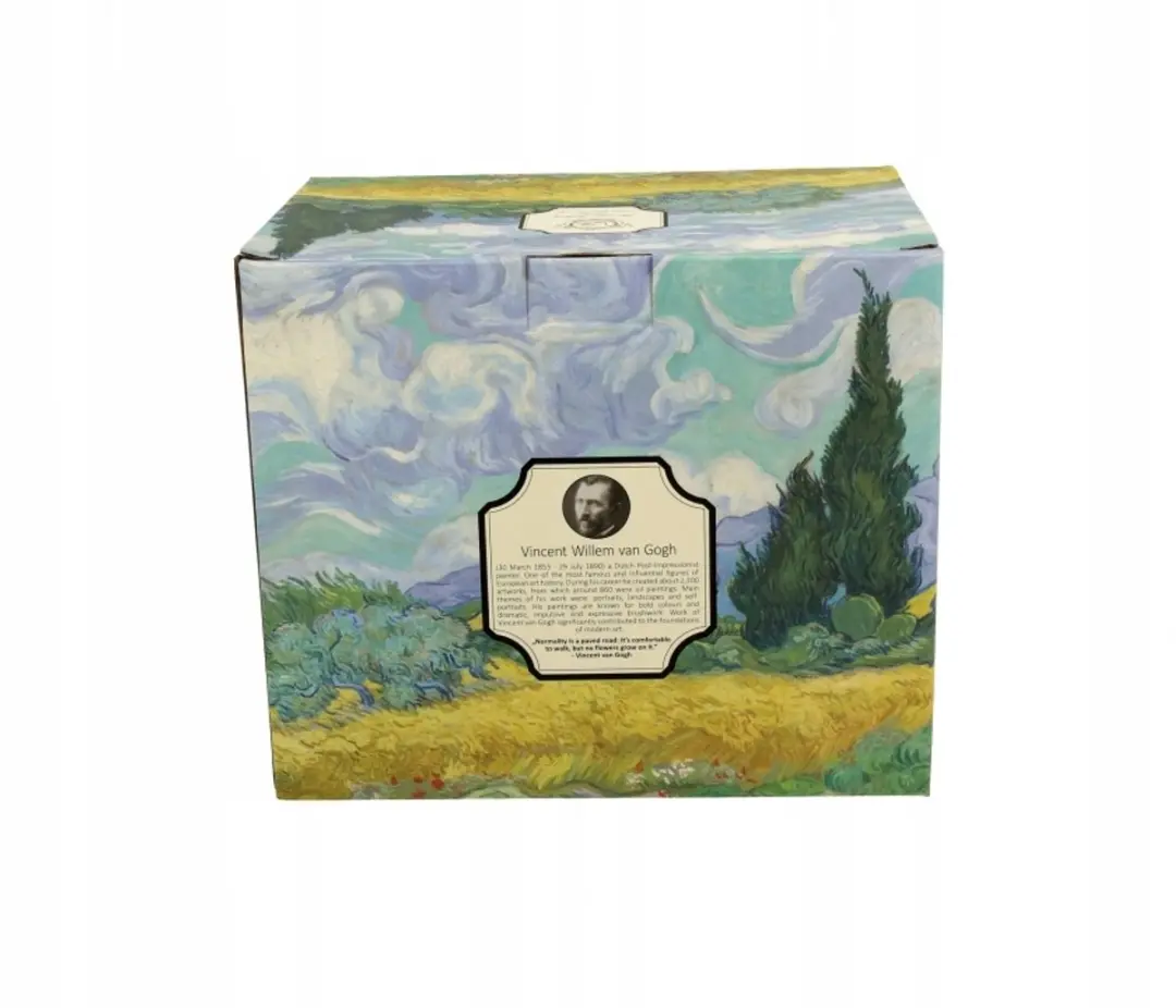 Duo Grote Mok Wheat Field 600ml - Van Gogh - Multicolor