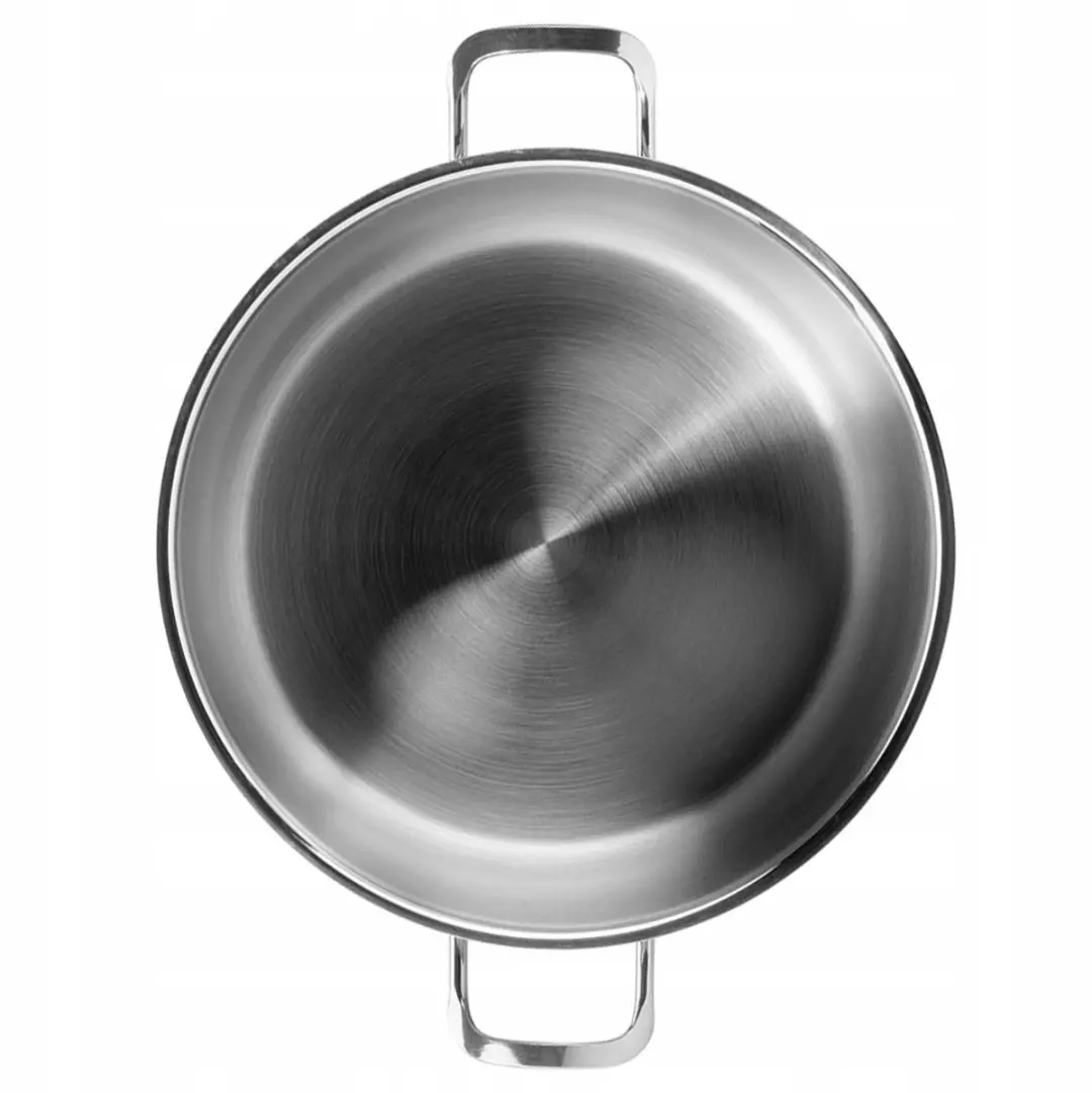 Orion Anett RVS Pan met Deksel 26cm - 8,2L - Matte black