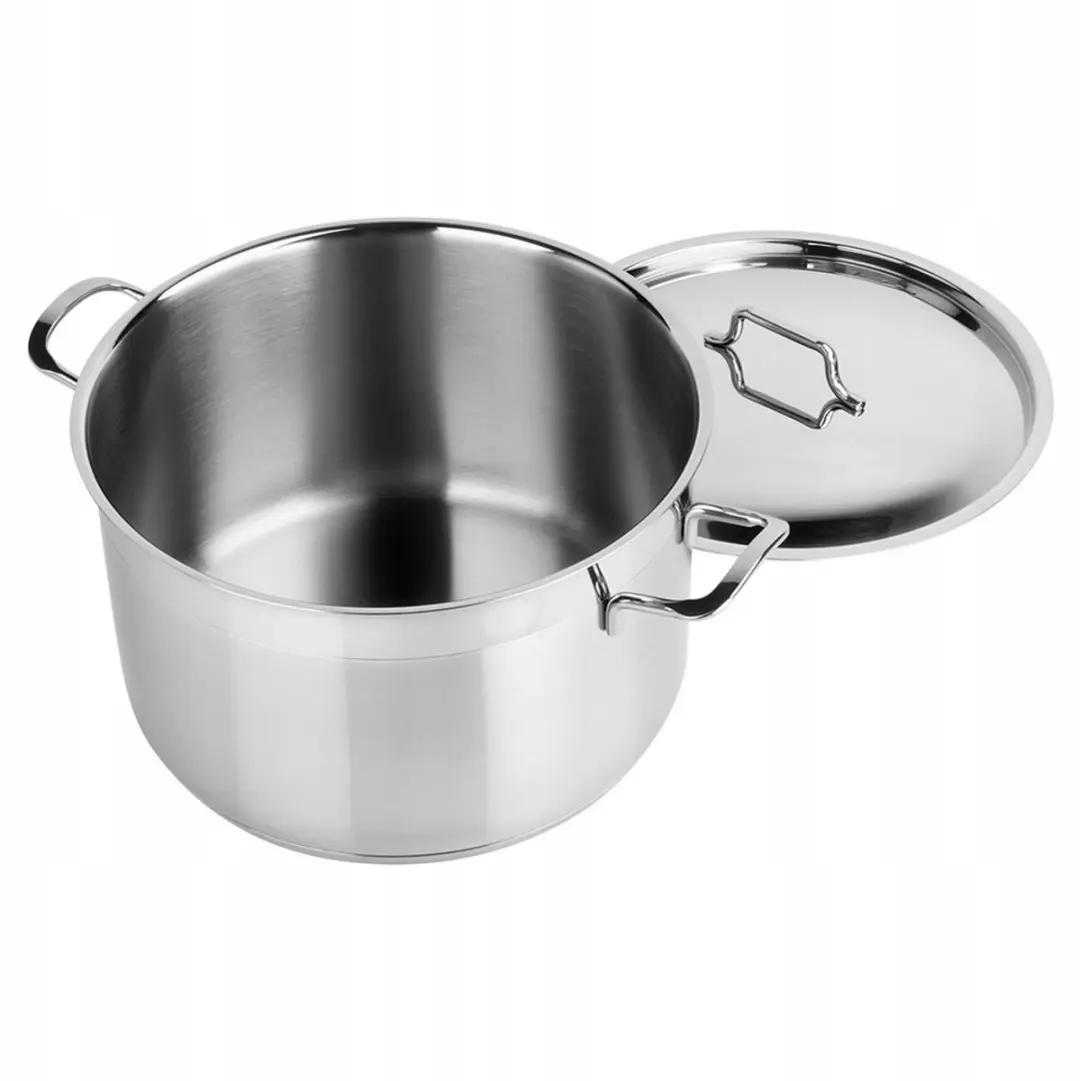 Orion Anett RVS Pan met Deksel 26cm - 8,2L - Matte black