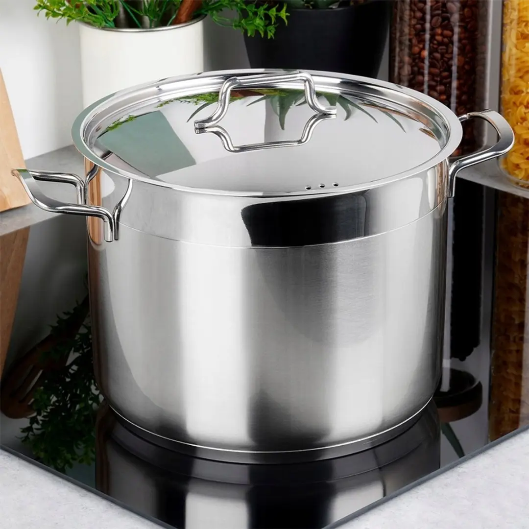 Orion Anett RVS Pan met Deksel 24cm - 8,1L