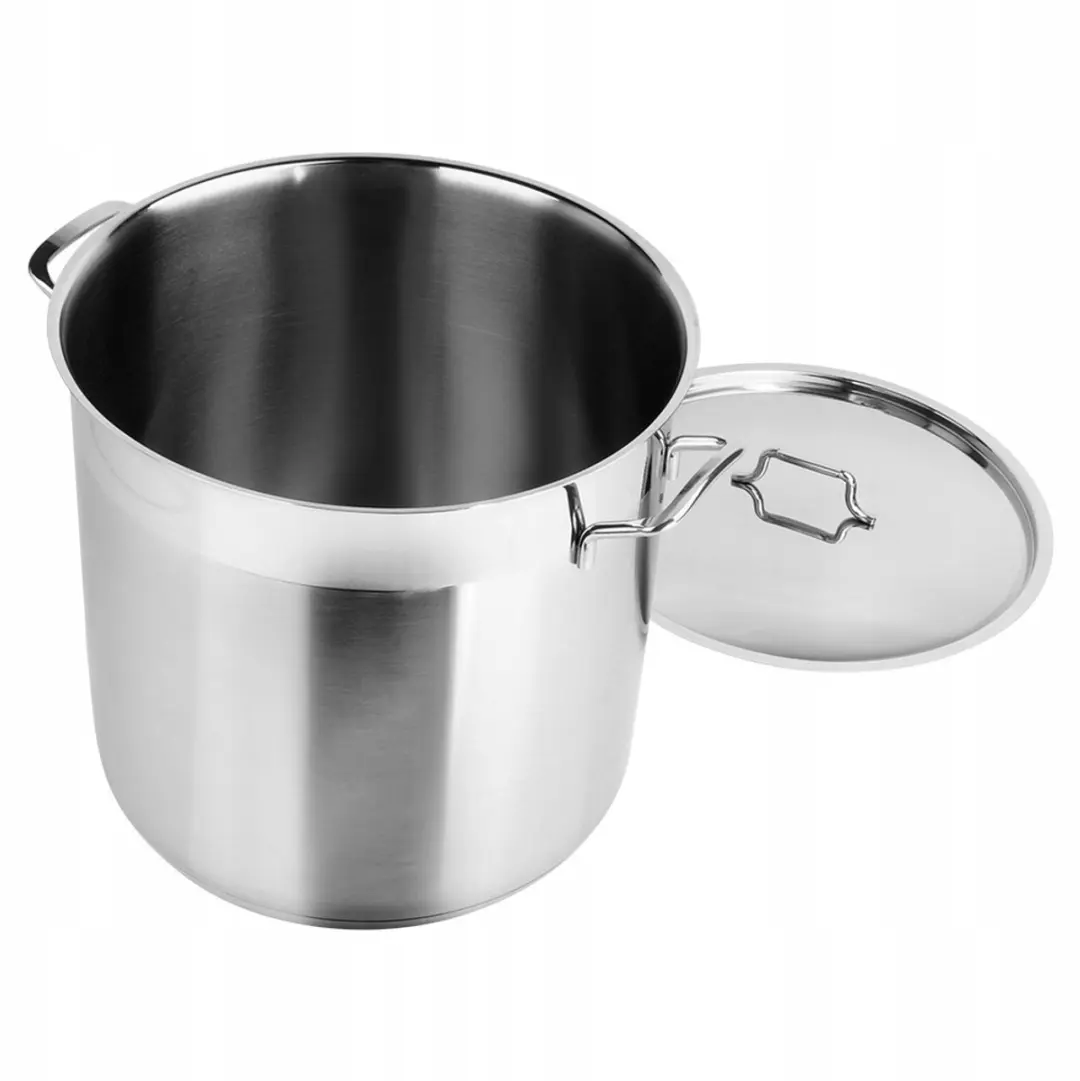 Orion Anett RVS Pan met Deksel 30cm - 18L - Silver