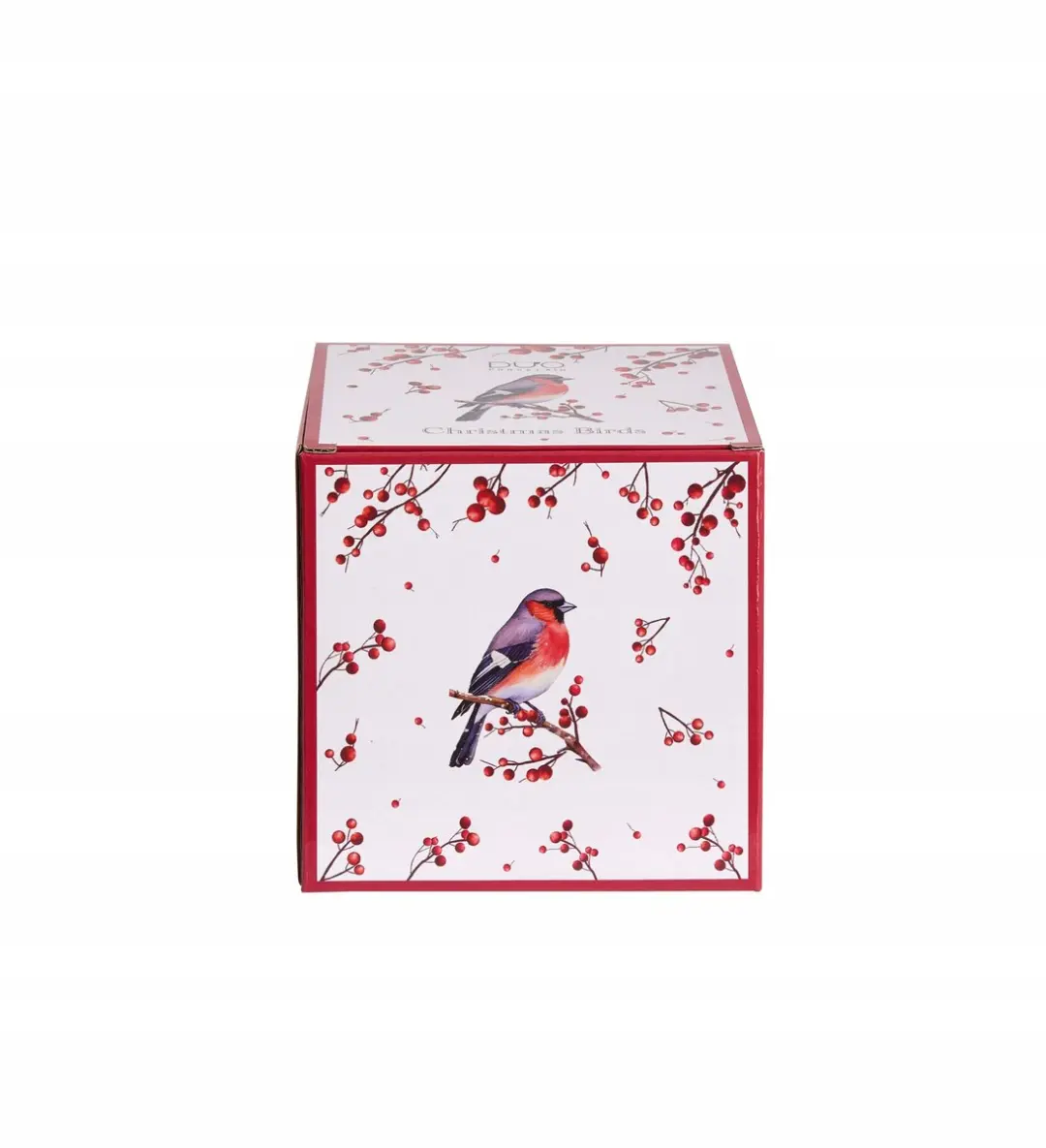 Duo Kerstmok Christmas Birds 650ml - Crème-wit