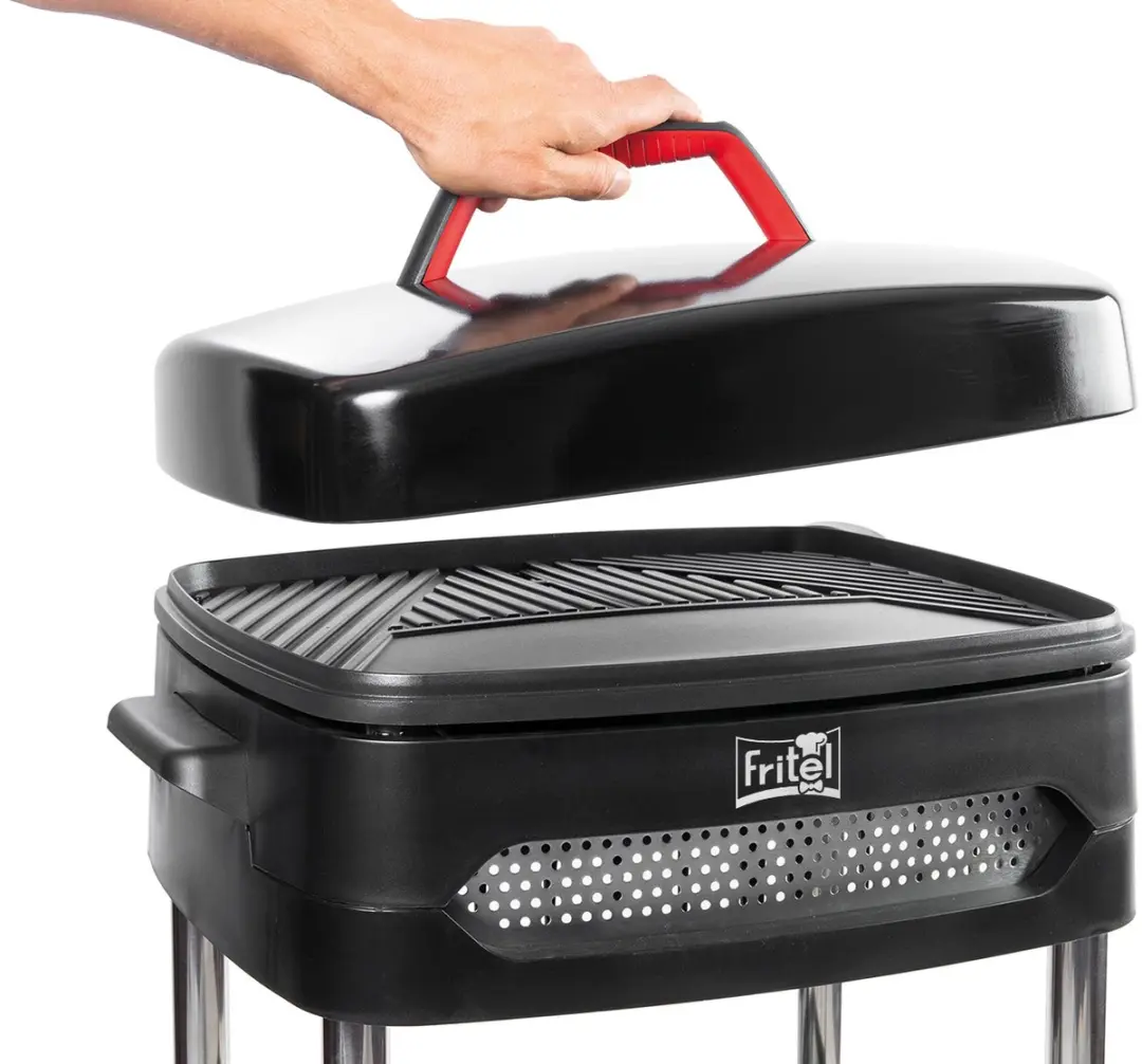 Fritel BBQ 3256 Elektrische Tafelgrill 2000W - 40x36cm