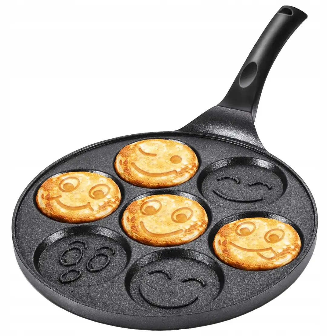 Meyerhoff Marmite Pannenkoekenpan 26cm - 7 Vorms - Inductie