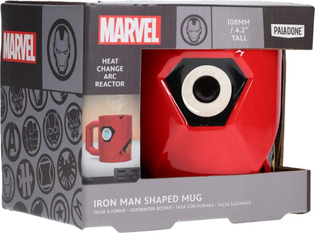 Paladone Iron Man Arc Reactor 3D Mok - 500ml - Officieel Marvel
