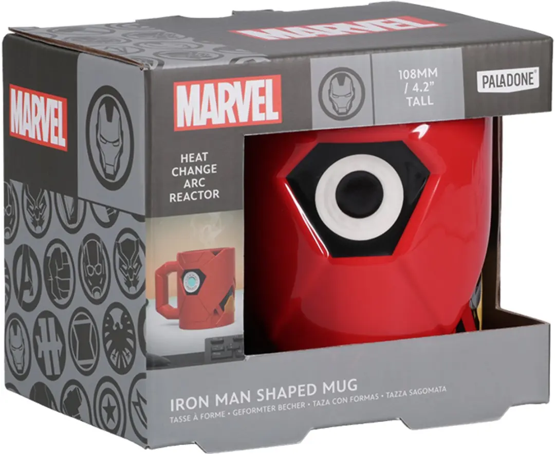 Paladone Iron Man Arc Reactor 3D Mok - 500ml - Officieel Marvel