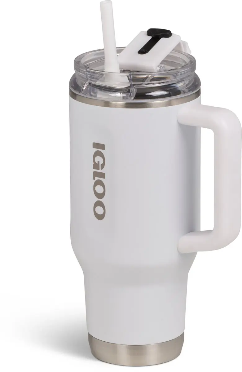 Igloo Flip ‘n’ Sip 97000171539 Thermosfles - 946ml - Wit
