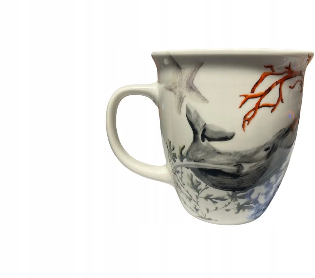 Duo Grote Mok Walvis 650ml - New Bone China
