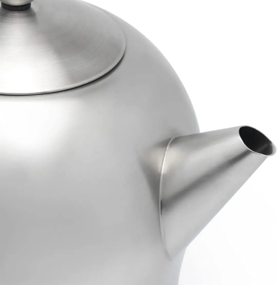 Bredemeijer Theepot 1,0L - Roestvrijstaal - Zilver