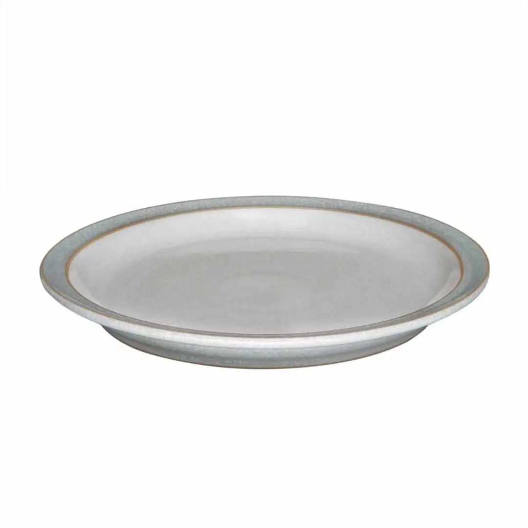 Denby Elements Dinerbordenset 4-delig - Lichtgrijs/Wit