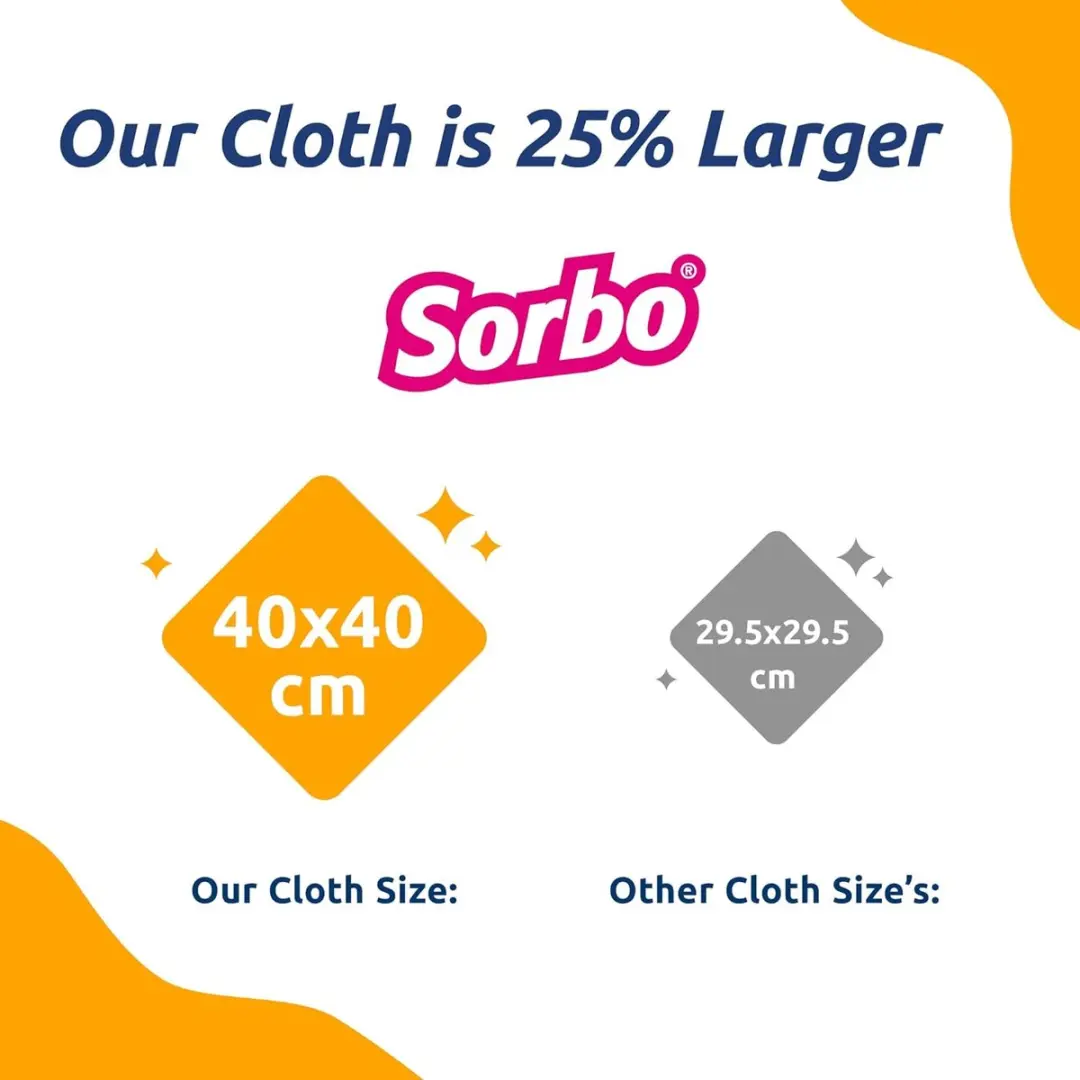 Sorbo Microvezeldoeken 6 Stuks - Multifunctioneel - 6 Kleuren