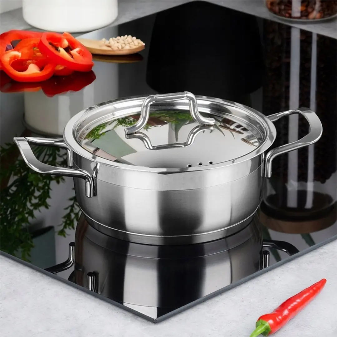 Orion Anett RVS Pan 16cm - 1,2L - Silver