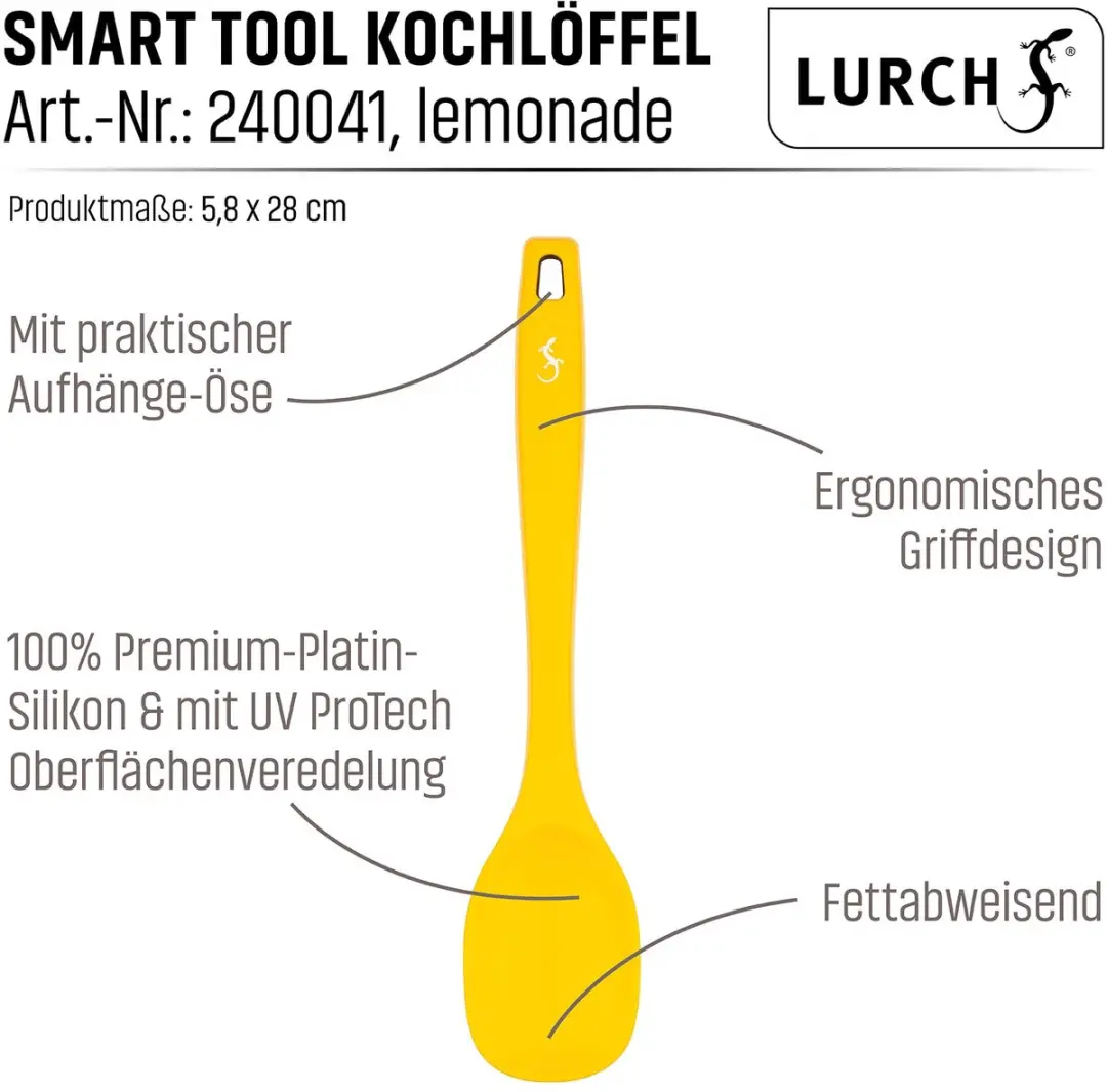 Lurch Smart Tool Kooklepel UV ProTech 28cm - Lemonade