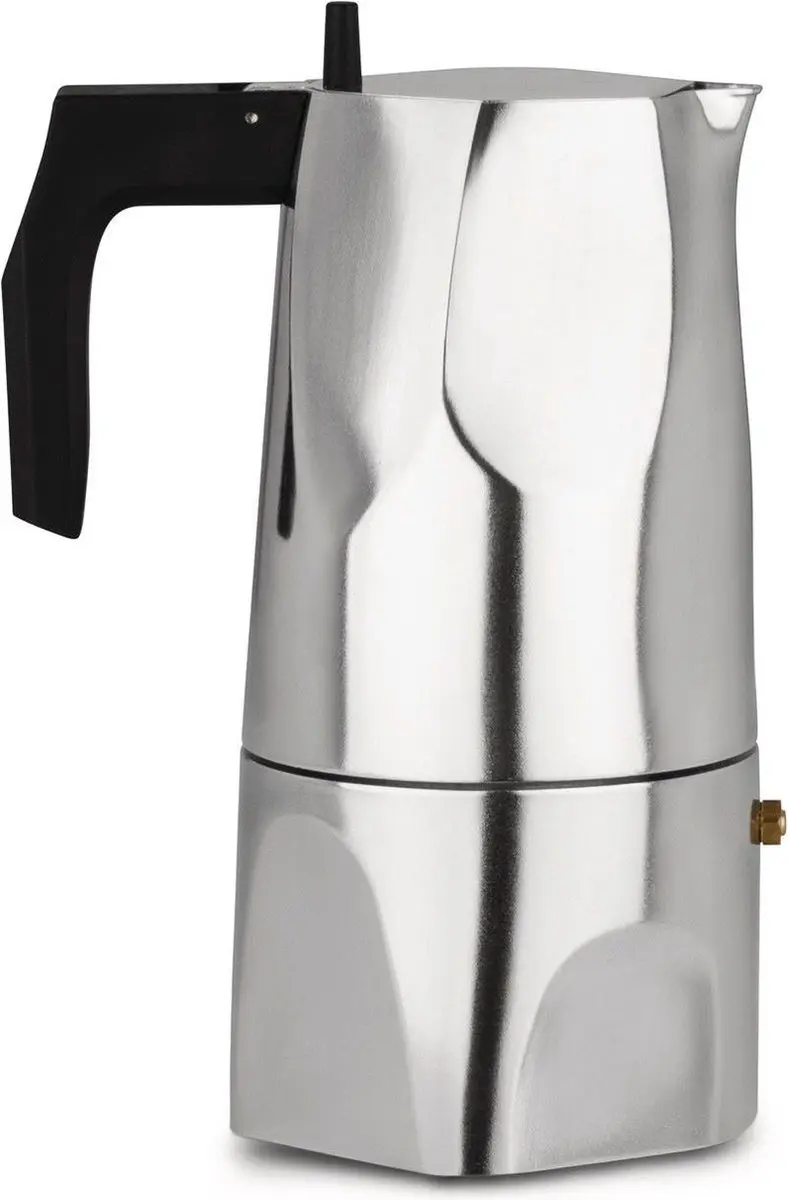 Alessi Percolator Ossidiana MT18/6 - 6 Koppen - Zilver