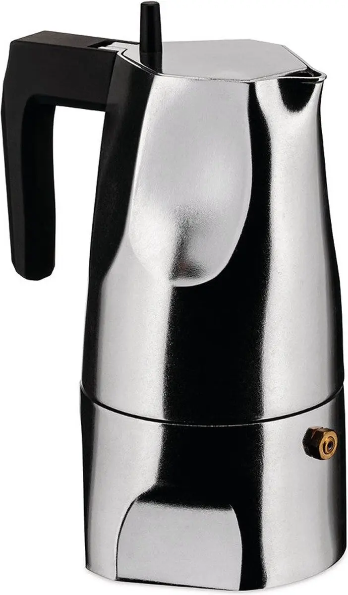 Alessi Percolator Ossidiana MT18/6 - 6 Koppen - Zilver
