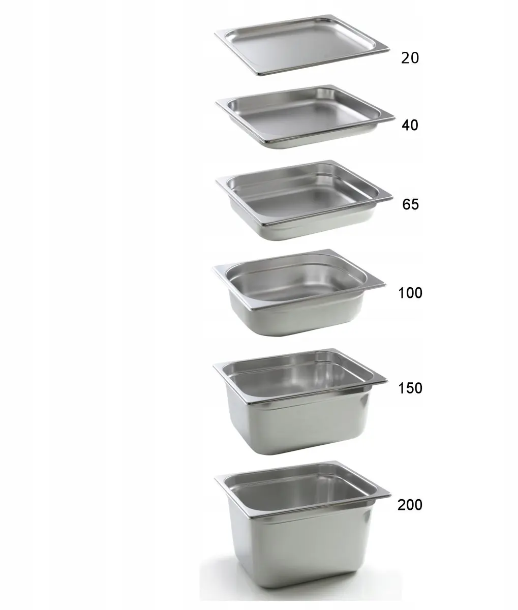 Hendi GN 2/3 Gastronormbak 3L RVS - Silver