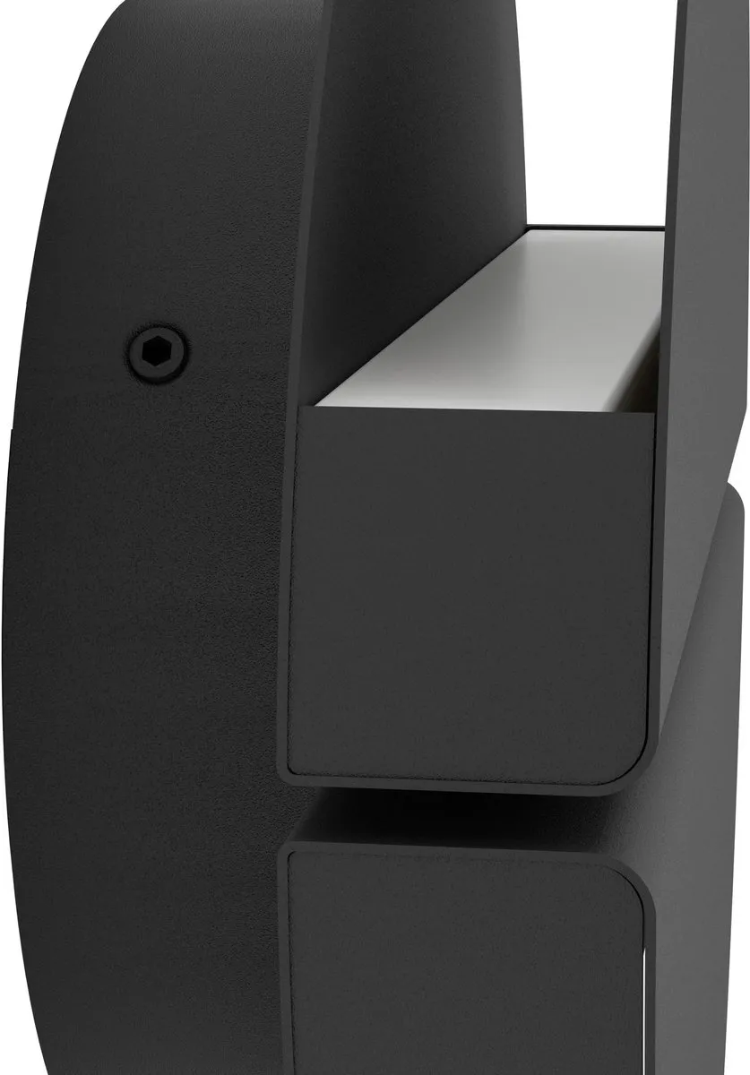 Eglo Vascella Wandlamp Buiten Ø18cm - Zwart