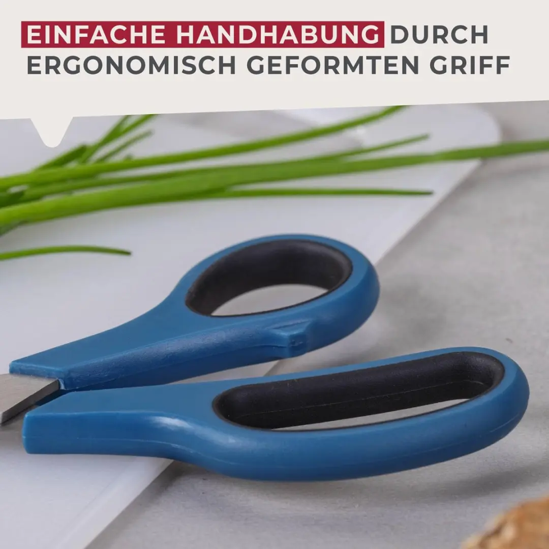 Fackelmann Onmisbare Keukenschaar 20cm - Donkerblauw - afbeelding 4 van 6