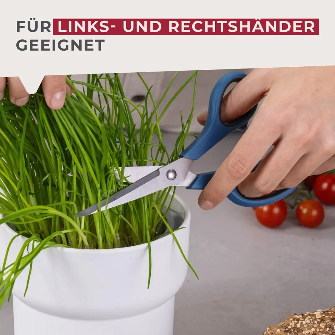 Fackelmann Onmisbare Keukenschaar 20cm - Donkerblauw - afbeelding 6 van 6
