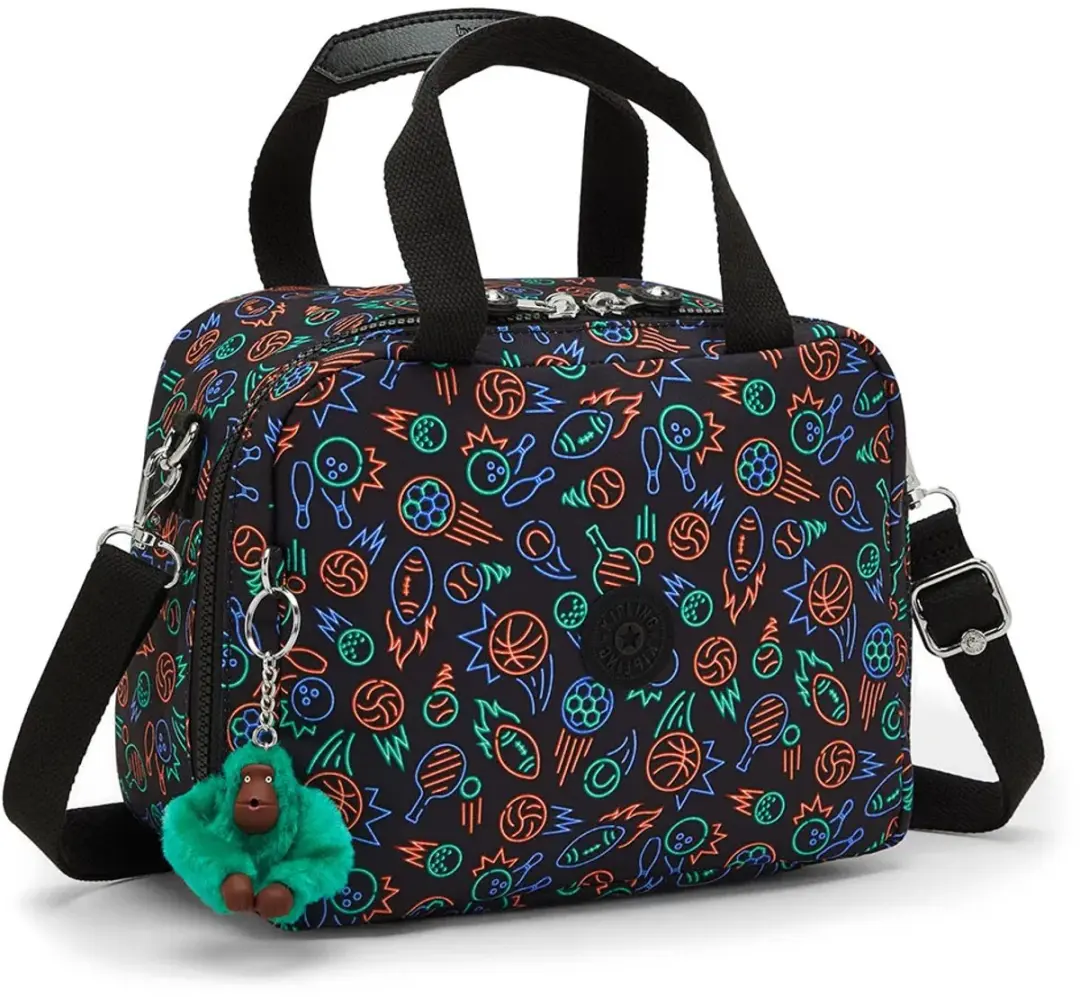 Kipling Miyo 8L Lunchzak - Zwart