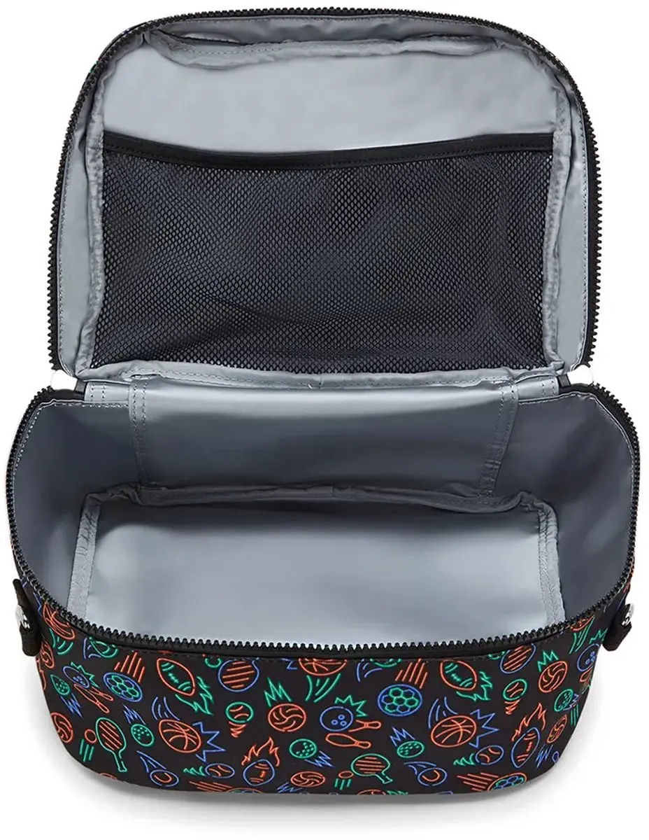 Kipling Miyo 8L Lunchzak - Zwart