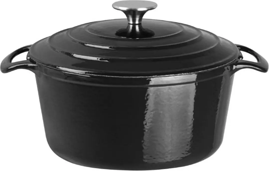 Vogue GH300 Ronde Braadpan 3,2L - Zwart