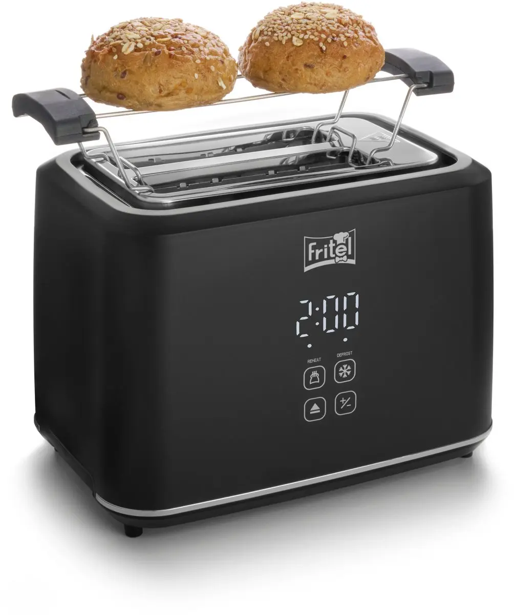 Fritel Ontbijtset Toaster Waterkoker - 2-delig Mat Zwart