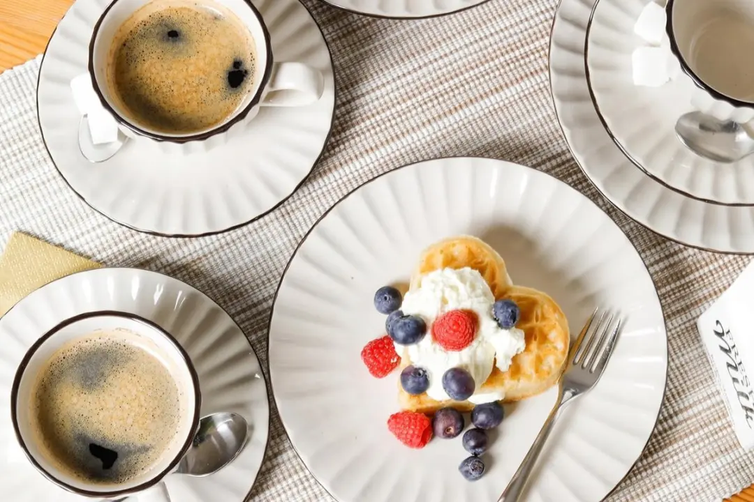 Bormioli Rocco Steengoed Servies 18-delig - 6 Personen - Crème